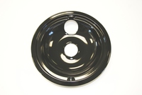 GE Range / Oven / Stove 6" Black Porcelain Drip Bowl